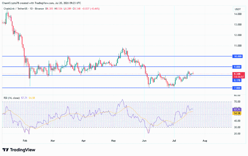 TradingView价格图表