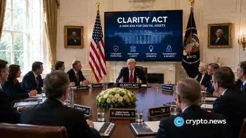 参议院道德突破推动CLARITY法案两党接近达成协议，Polymarket预测2026年通过概率43%