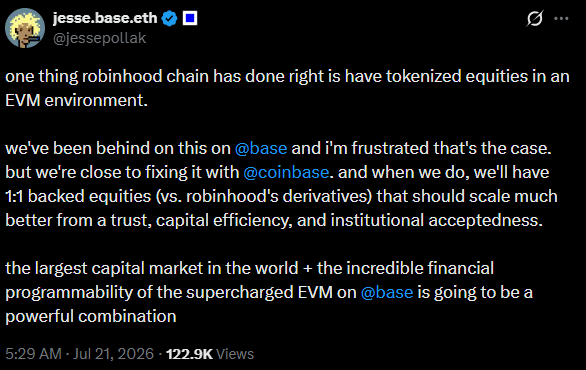 Robinhood chain Base