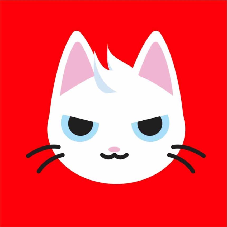 Cat in a dog's world