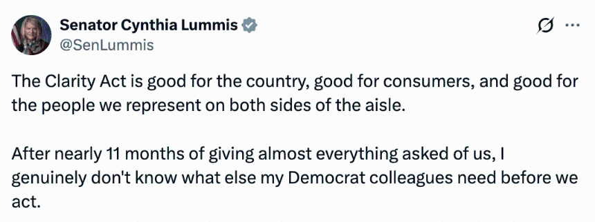 Lummis on CLARITY Act 2025