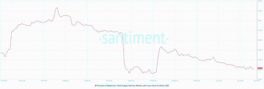 ALGO whale supply