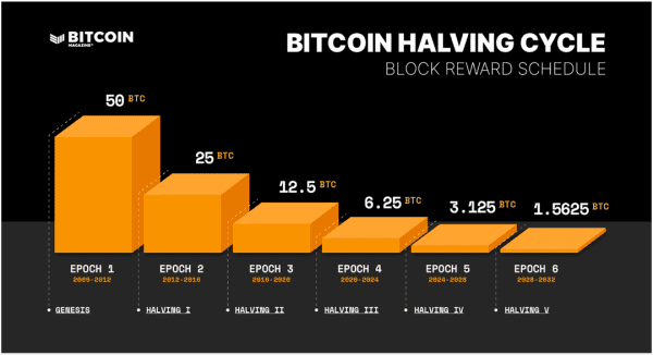 Bitcoin miner rewards halving