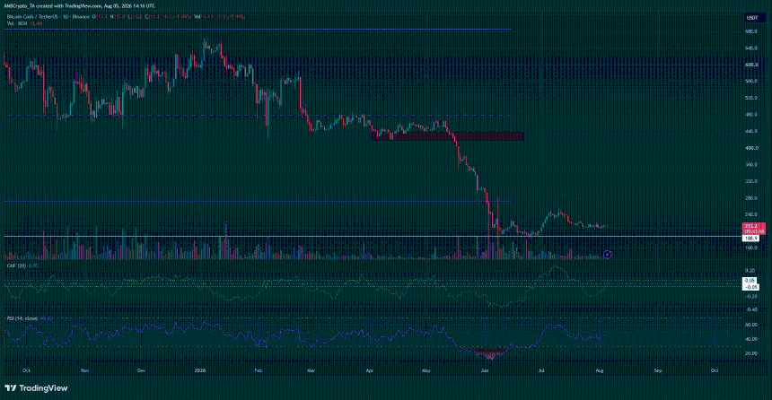 Bitcoin Cash 1-day Chart