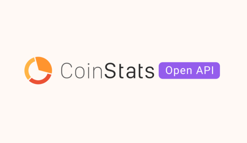 CoinStats API界面