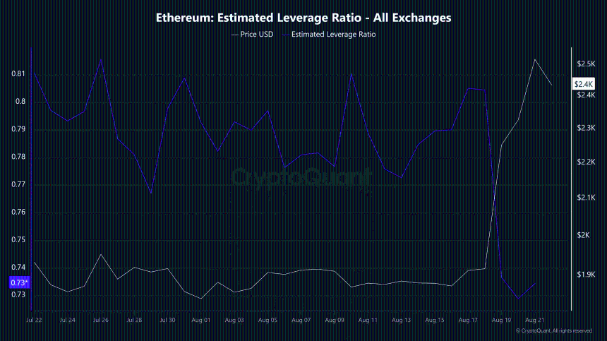 ETH预估杠杆率