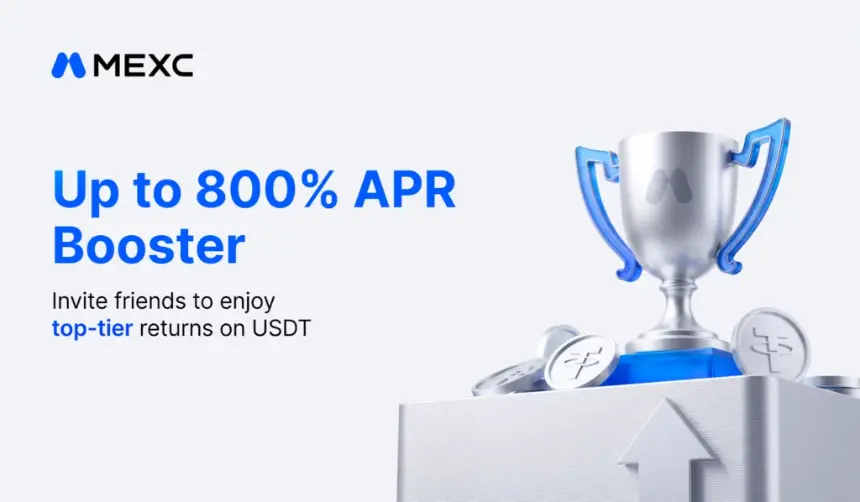 MEXC推出Earn Plus限时活动 提供高达800%年化收益率加成