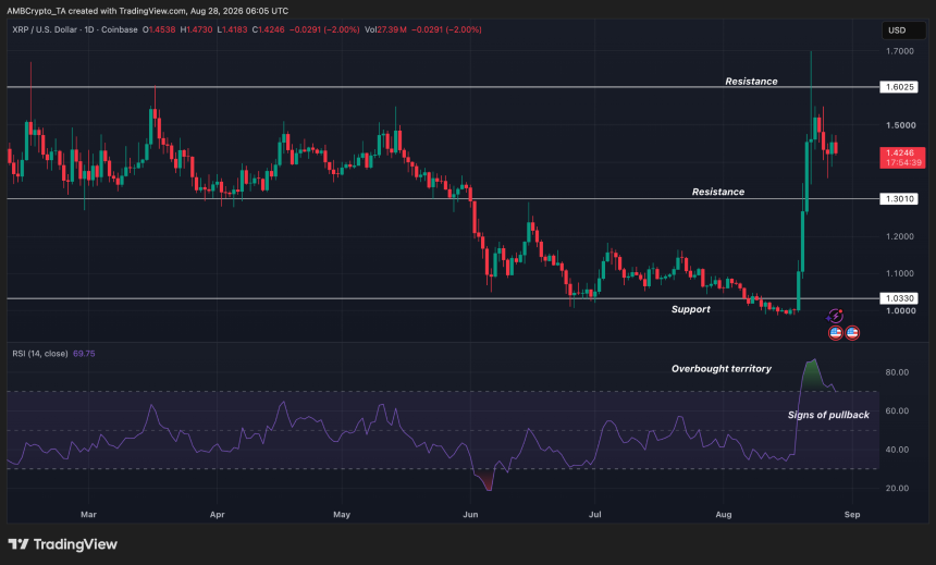 XRP价格分析